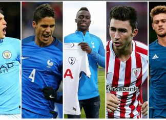 Danh sách các hậu vệ trẻ xuất sắc nhất bóng đá thế giới các hậu vệ trẻ xuất sắc