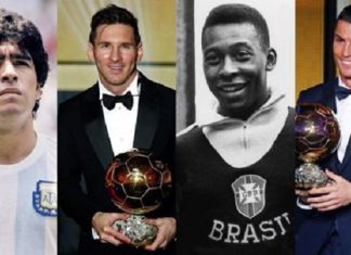 Điểm danh gương mặt 10 cầu thủ xuất sắc nhất mọi thời đại 10 cầu thủ xuất sắc nhất mọi thời đại