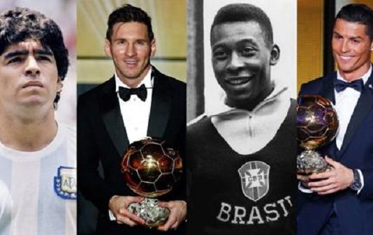 Điểm danh gương mặt 10 cầu thủ xuất sắc nhất mọi thời đại 10 cầu thủ xuất sắc nhất mọi thời đại