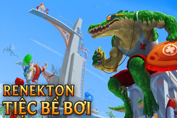 Điểm lại các phiên bản Renekton Skin đặc sắc nhất trong LMHT 5 Renekton skin Tiệc bể bơi mới lạ, đầy độc đáo và gần gũi