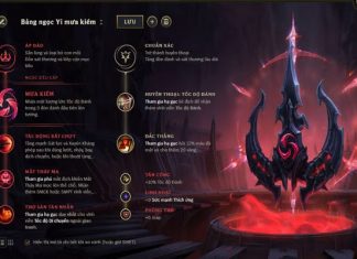 Cách chỉnh bảng ngọc liên minh huyền thoại cho người mới làm quen Cách chỉnh bảng ngọc lmht