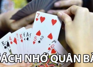 Mách bạn cách nhớ quân bài chắn vừa nhanh vừa hiệu quả Cách nhớ quân bài chắn vừa nhanh vừa hiệu quả.