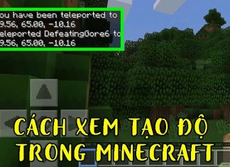 Cách xem tọa độ trong minecraft đơn giản, chính xác nhất cách xem tọa độ trong minecraft