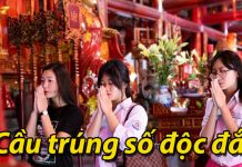 Các cách cầu trúng số độc đắc đen mấy cũng hóa may cách cầu trúng số độc đắc