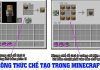 Các công thức chế tạo trong minecraft công thức chế tạo trong minecraft