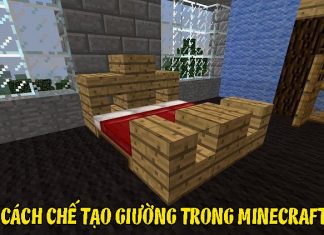 Cách chế tạo giường trong minecraft nhanh nhất Cách chế tạo giường trong minecraft