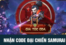 Code game Đại Chiến Samurai mới nhất code đại chiến samurai