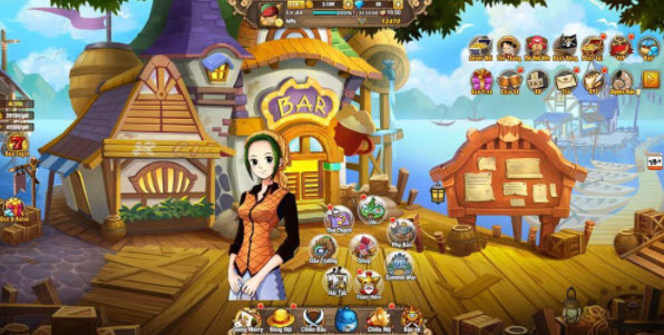 One Piece H5 - Đắm chìm vào cuộc phiêu lưu cùng băng Mũ Rơm 1 giới thiệu game one piece