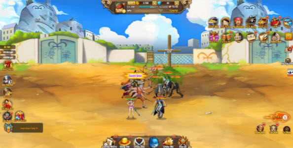 One Piece H5 - Đắm chìm vào cuộc phiêu lưu cùng băng Mũ Rơm 2 leo-rank-one-piece