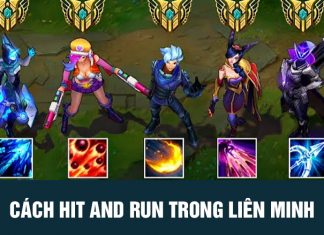 Cách hit and run trong Liên Minh Huyền Thoại