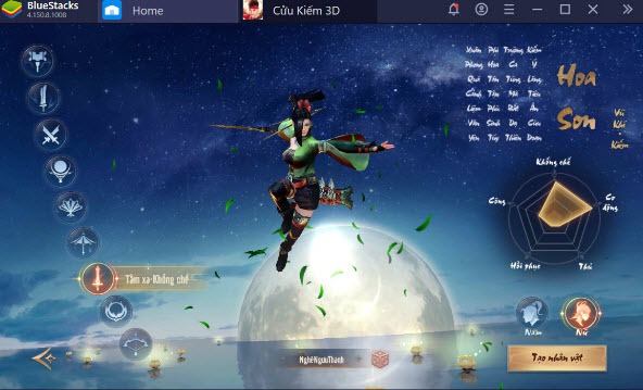 hoa sơn cửu kiếm 3D