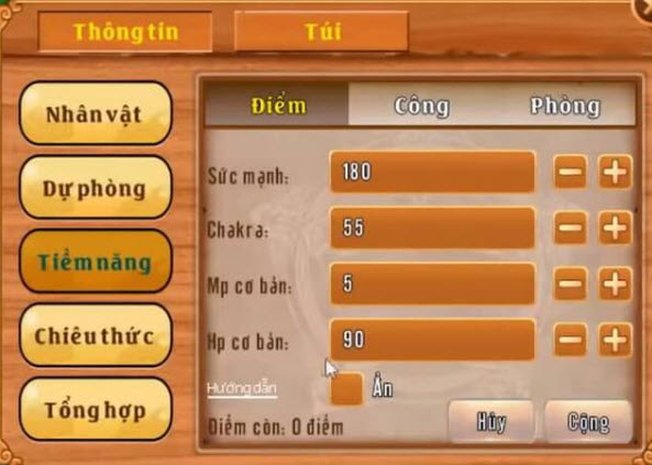 lối chơi làng lá phiêu lưu ký