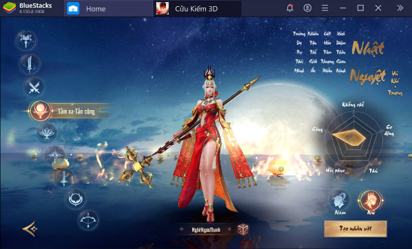 nhật nguyệt cửu kiếm 3D