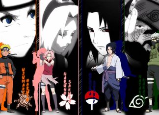 Đội 7 Naruto một trong những team mạnh nhất làng Lá Đội 7 naruto làng lá
