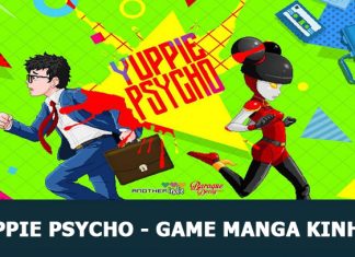 Yuppie Psycho thể loại game kinh dị mang phong cách manga Yuppie Psycho