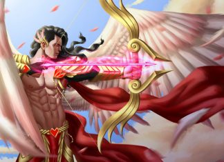 Thần Eros – thiên tình sử cùng Psyche Eros