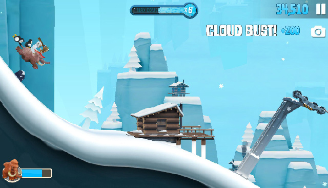 Ski safari - Game trượt tuyết siêu vui nhộn 3 Cách chơi game Ski safari