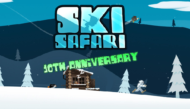 Ski safari - Game trượt tuyết siêu vui nhộn 1 game Ski safari